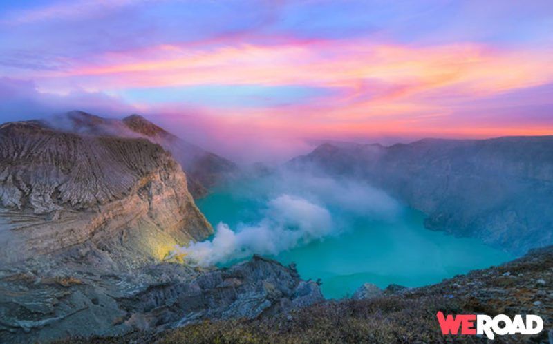 Le mont Kawah Ijen