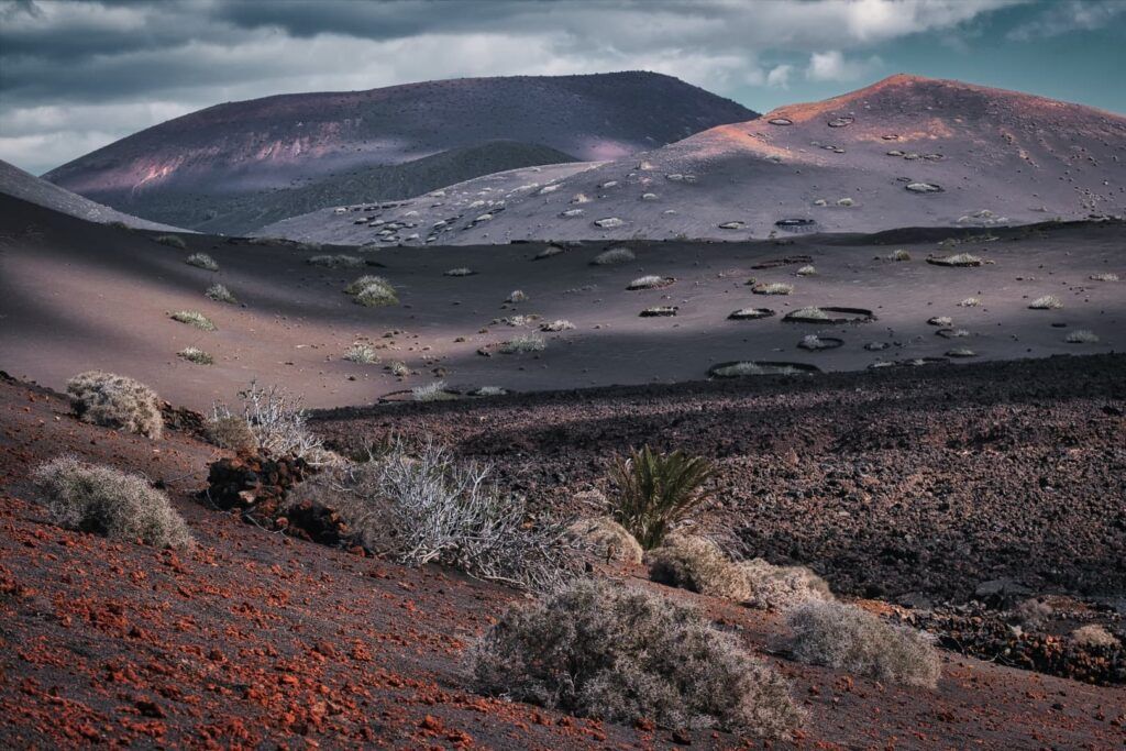 Les paysages lunaires de Lanzarote