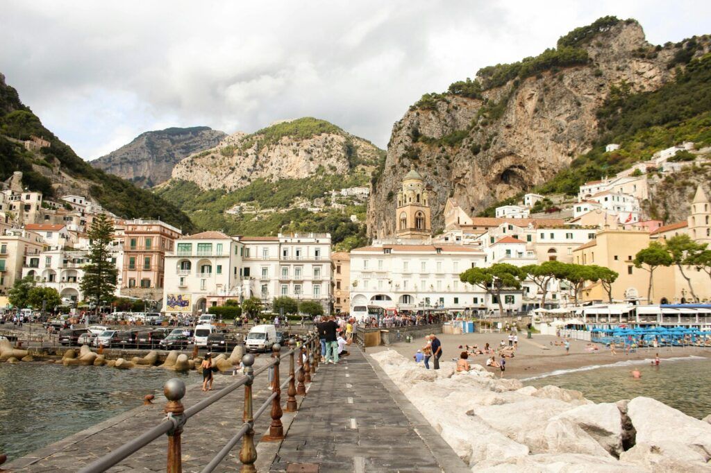 La ville d'Amalfi