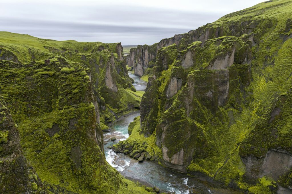Fjaðrárgljúfur Canyon