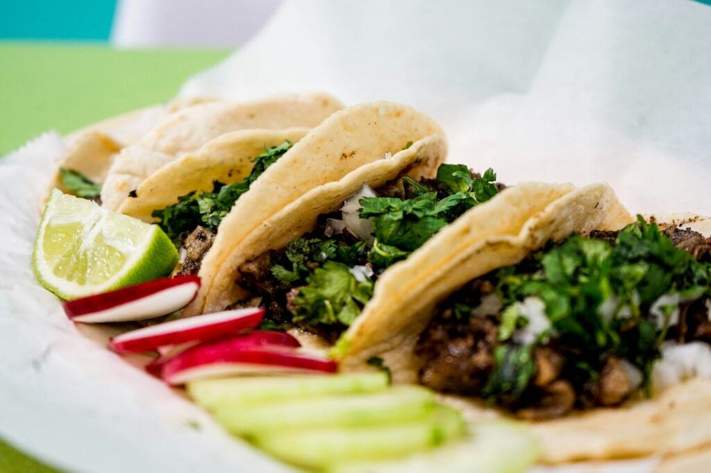 Tacos, un plat traditionnel mexicain.