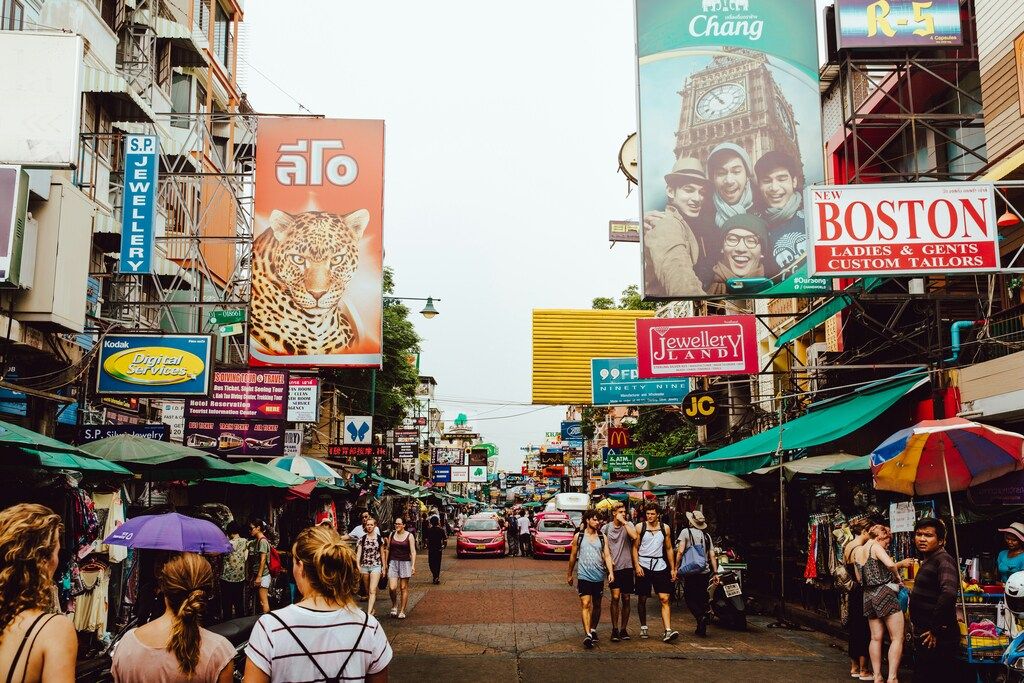 Khao San Road, le centre de la vie nocturne à Bangkok