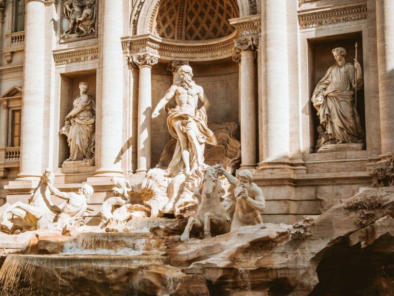 que visiter en italie? fontaine de Trevi