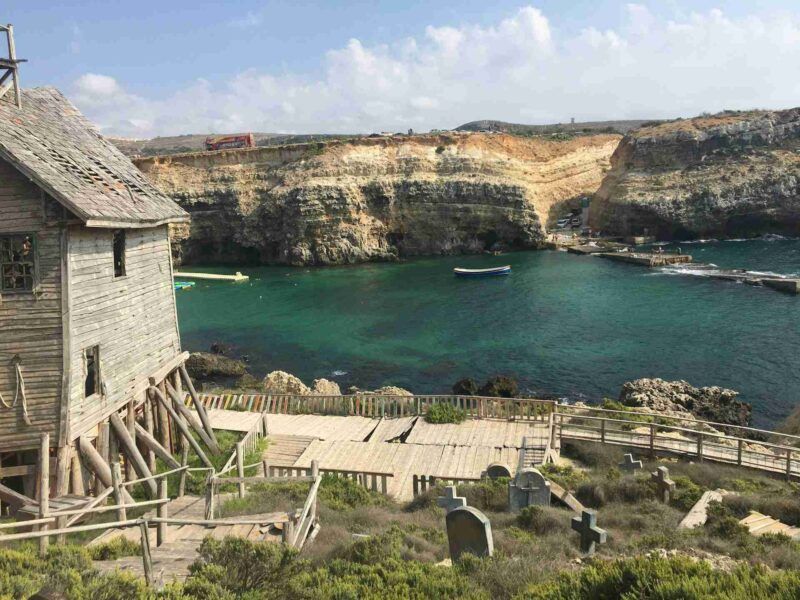 Popeye Village, Mellieha, Malte.
